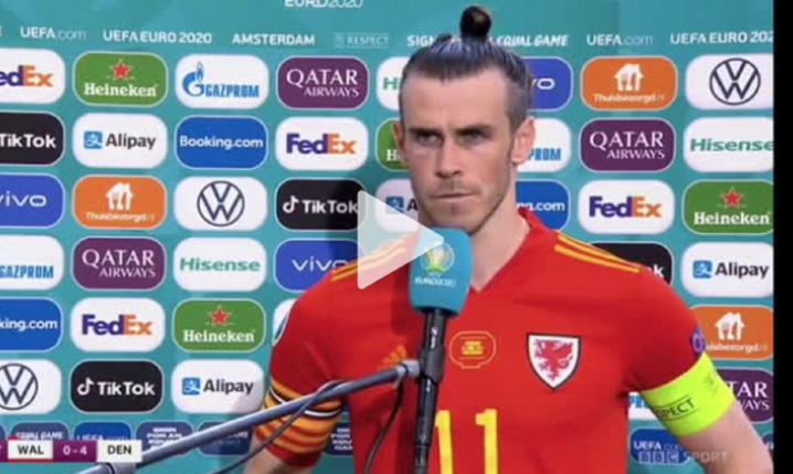 REKACJA Bale'a na pytanie o koniec gry w reprezentacji [VIDEO]
